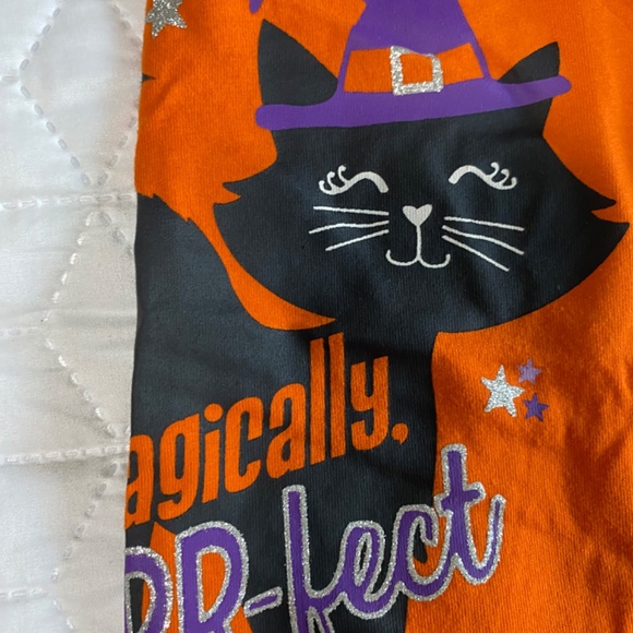 Set of 2 Halloween crop tops toddler girl size 4/5T - Picture 4 of 7